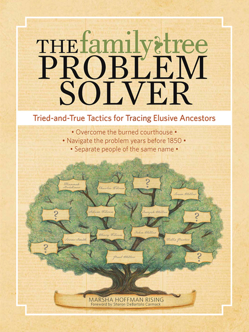 Cover of The Family Tree Problem Solver